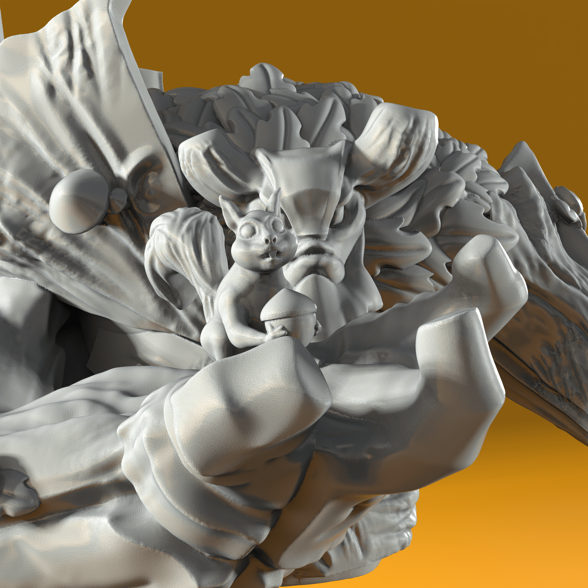 TreeSpirit Bust